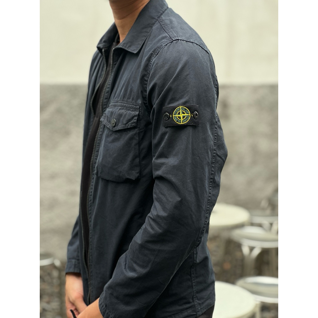 Overshirt Stone Island Junior Navy 947