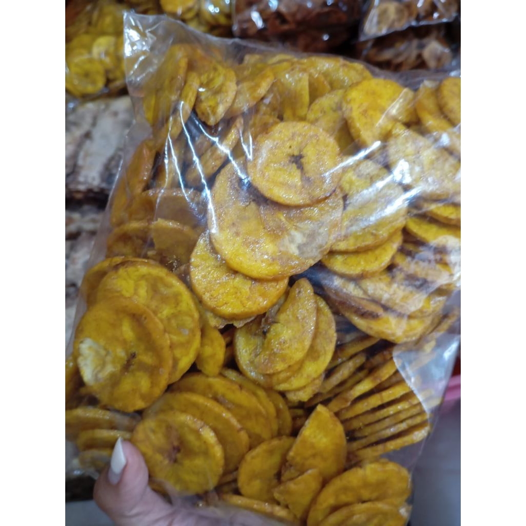 

KERIPIK PISANG BULAT MANIS BANANA SWEET CHIP BANANA CHIPS PREMIUM TEBAL EMPUK RENYAH ENAK BANGET ORIGINAL ENAK RENYAH SUPER ENAK BANGET CEMAL CEMIL CRISPY STOK SELALU TERBARU TERLARIS CAMILAN Camilan Super Quality Enak TOP premium enak