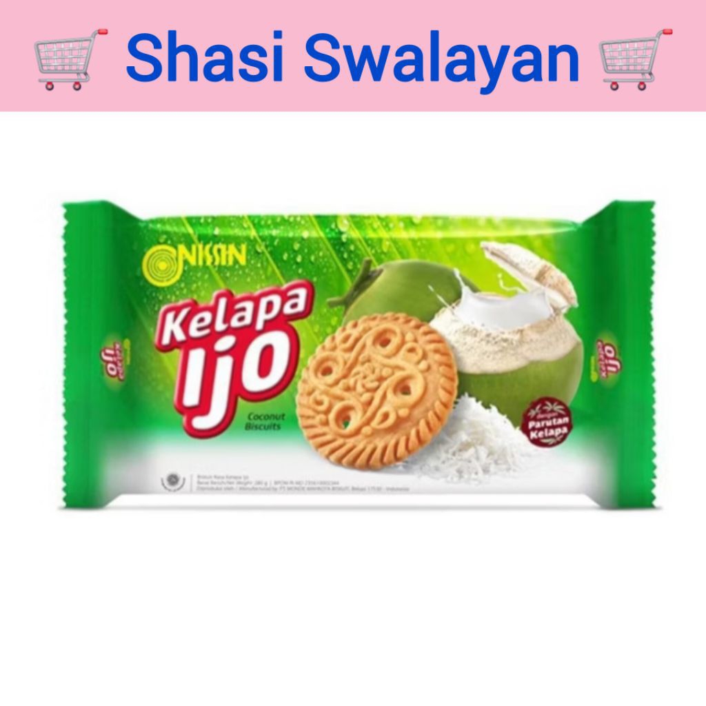 

NISSIN KELAPA IJO BISKUIT 280 Gram