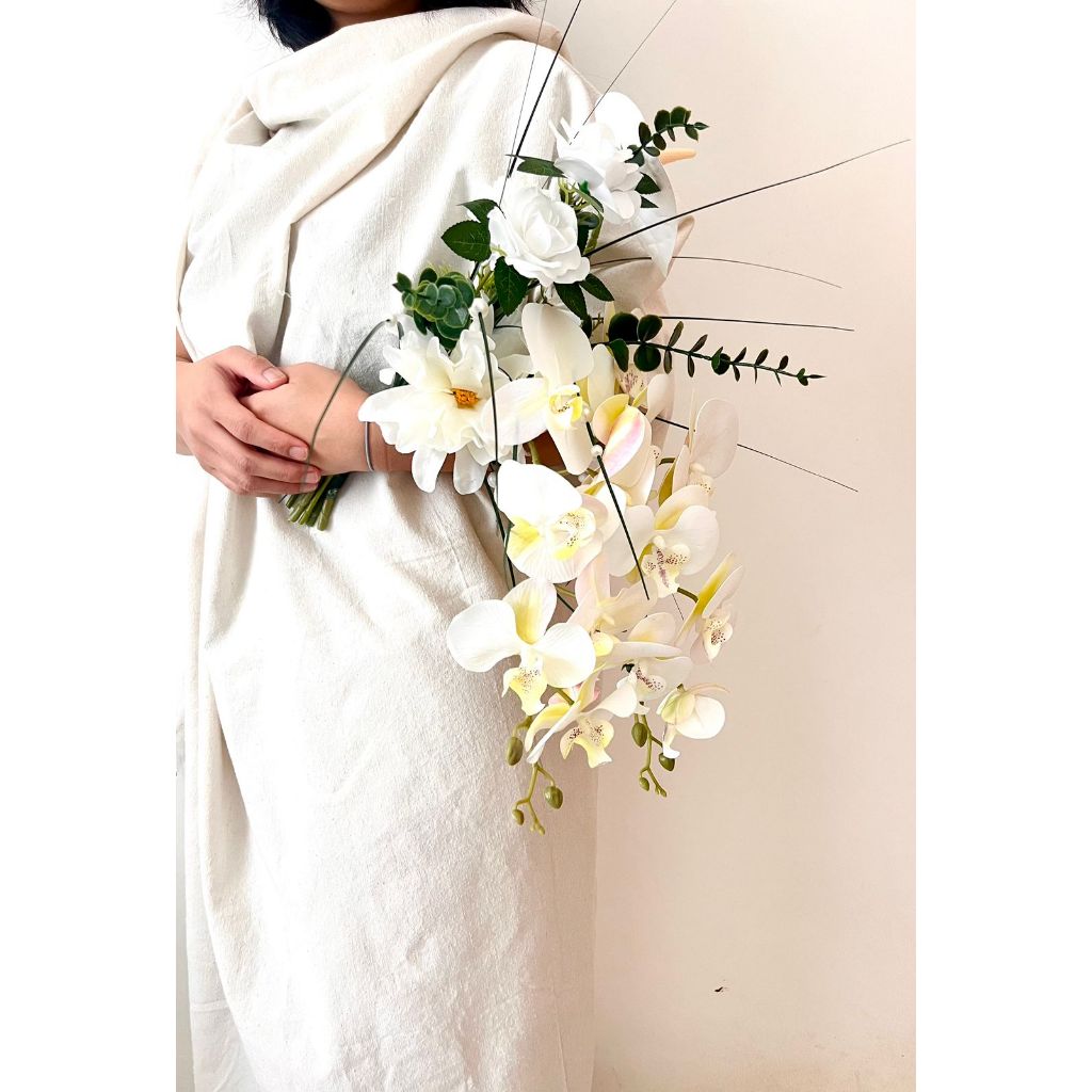 HAND BOUQUET & HANG BOUQUET (READY) - Bunga Artificial by Kaminami Gift (Bride, Bridesmaid, Wedding,