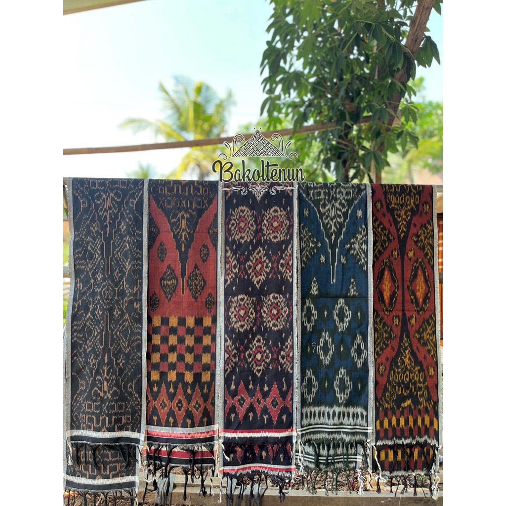 Selendang gringsing tenun antik bali