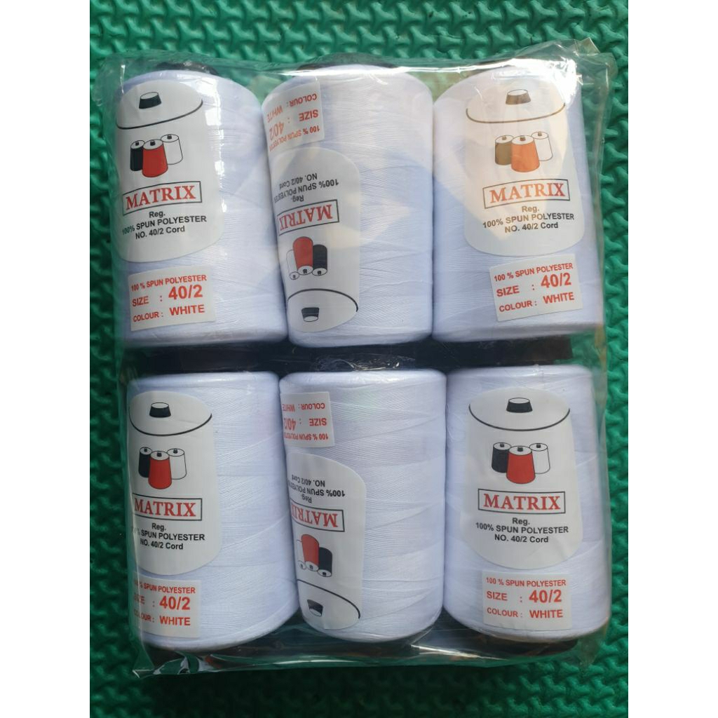 benang jahit 5000 yard 40/2 matrix