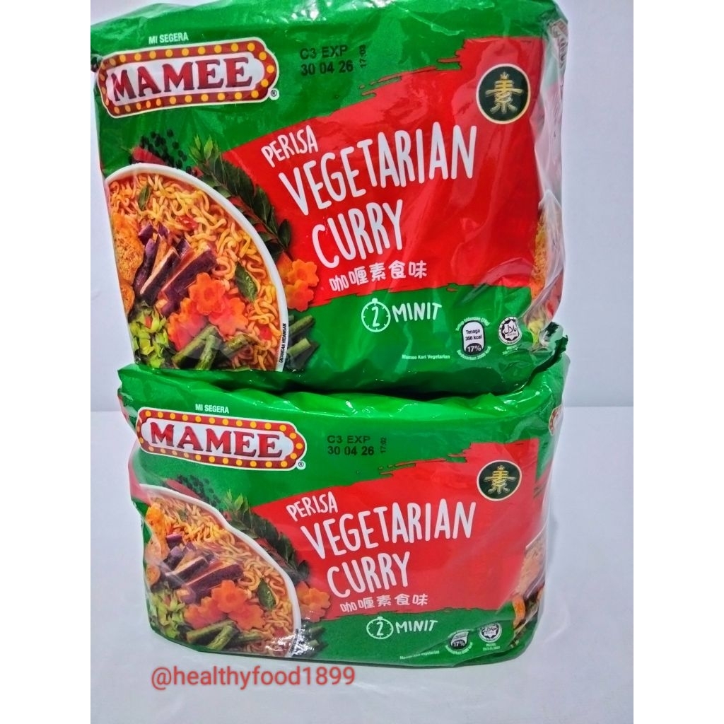 

Mamee Mie Instan Vegetarian Curry 5 * 78g – Rasa Kari Malaysia
