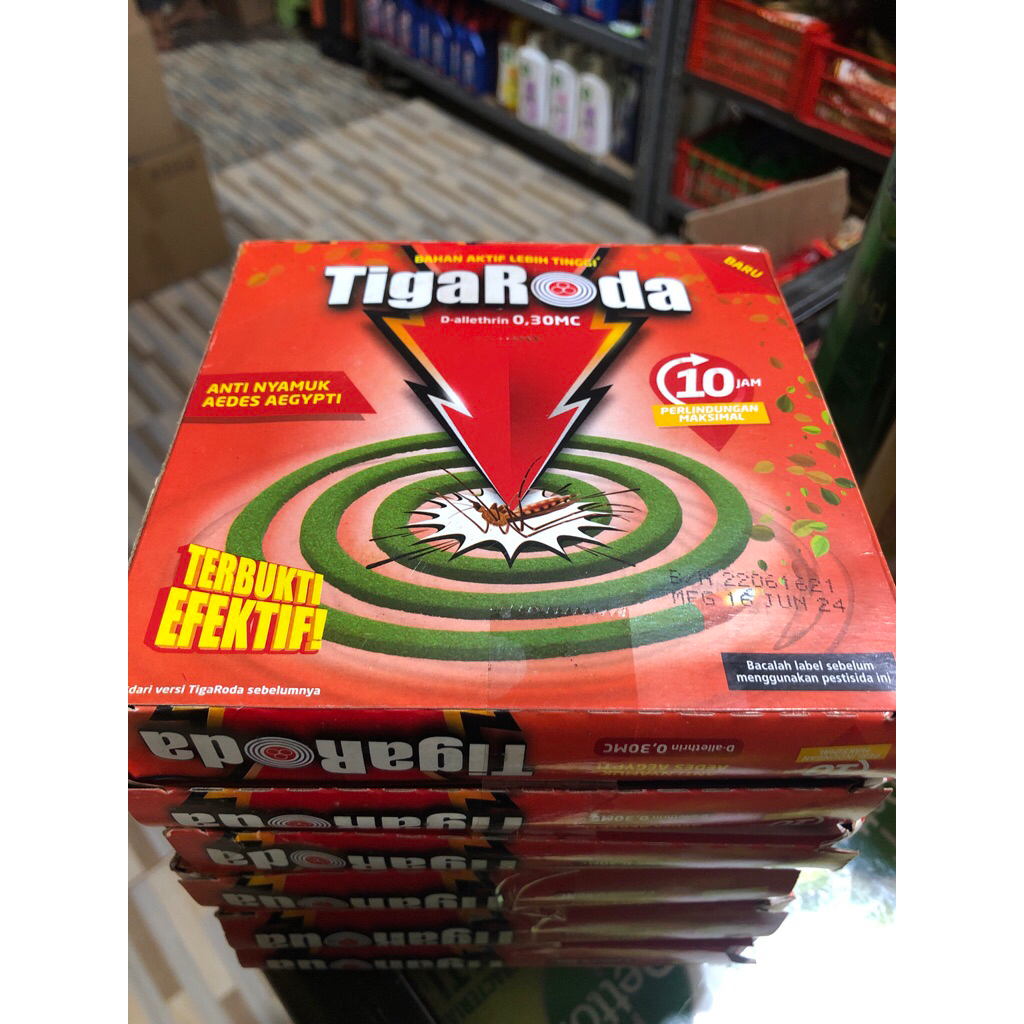 TIGA RODA Obat nyamuk bakar 30 pasang