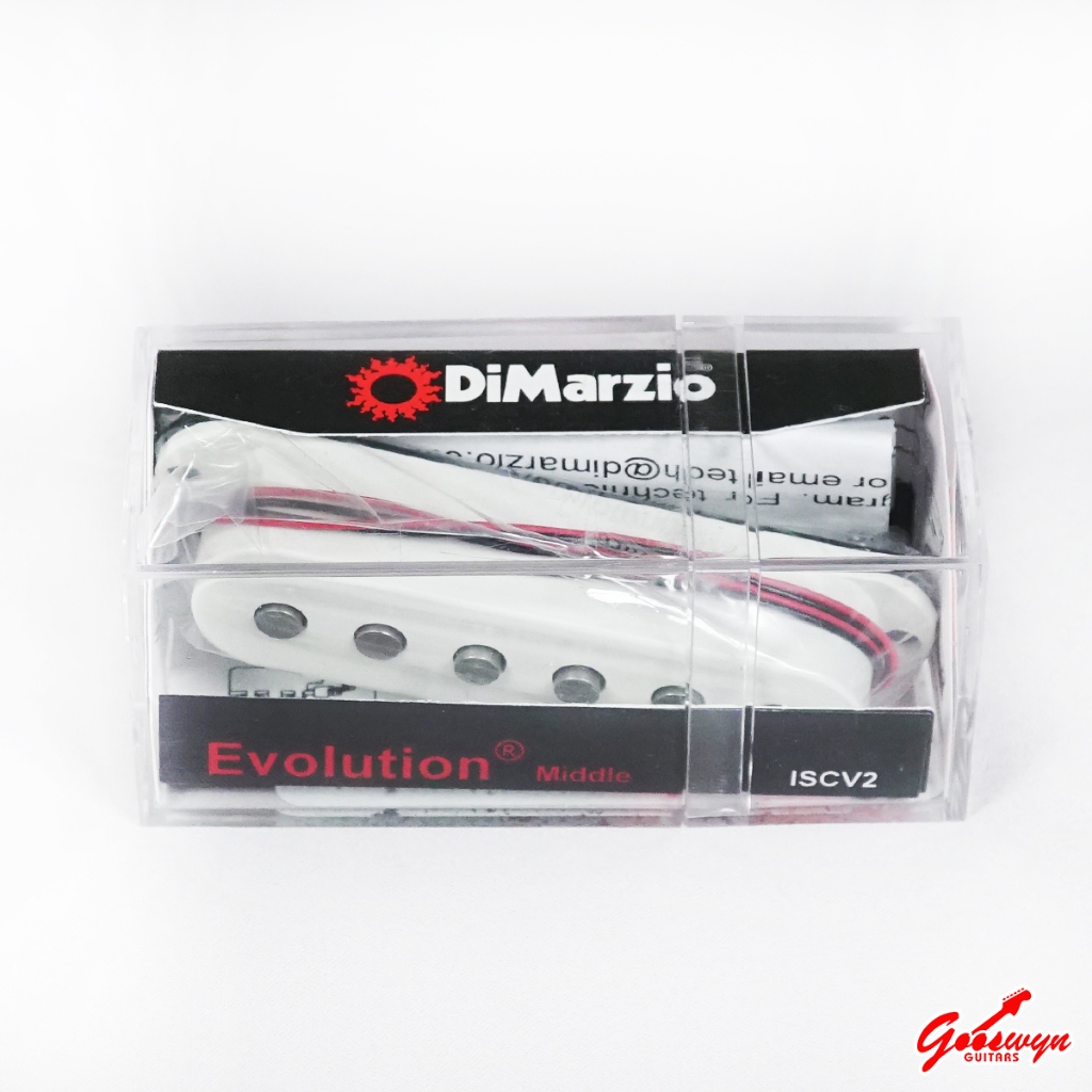 DiMarzio ISCV2W EVOLUTION MIDDLE Guitar PICKUP, FOR USE IN AN EVOLUTION SET, WHITE
