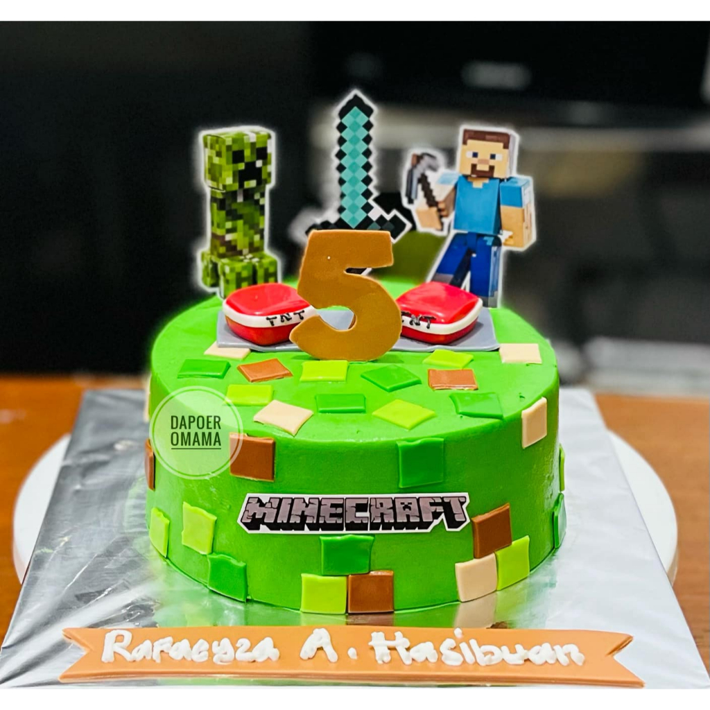 

Kue Ulang Tahun Karakter Minecraft