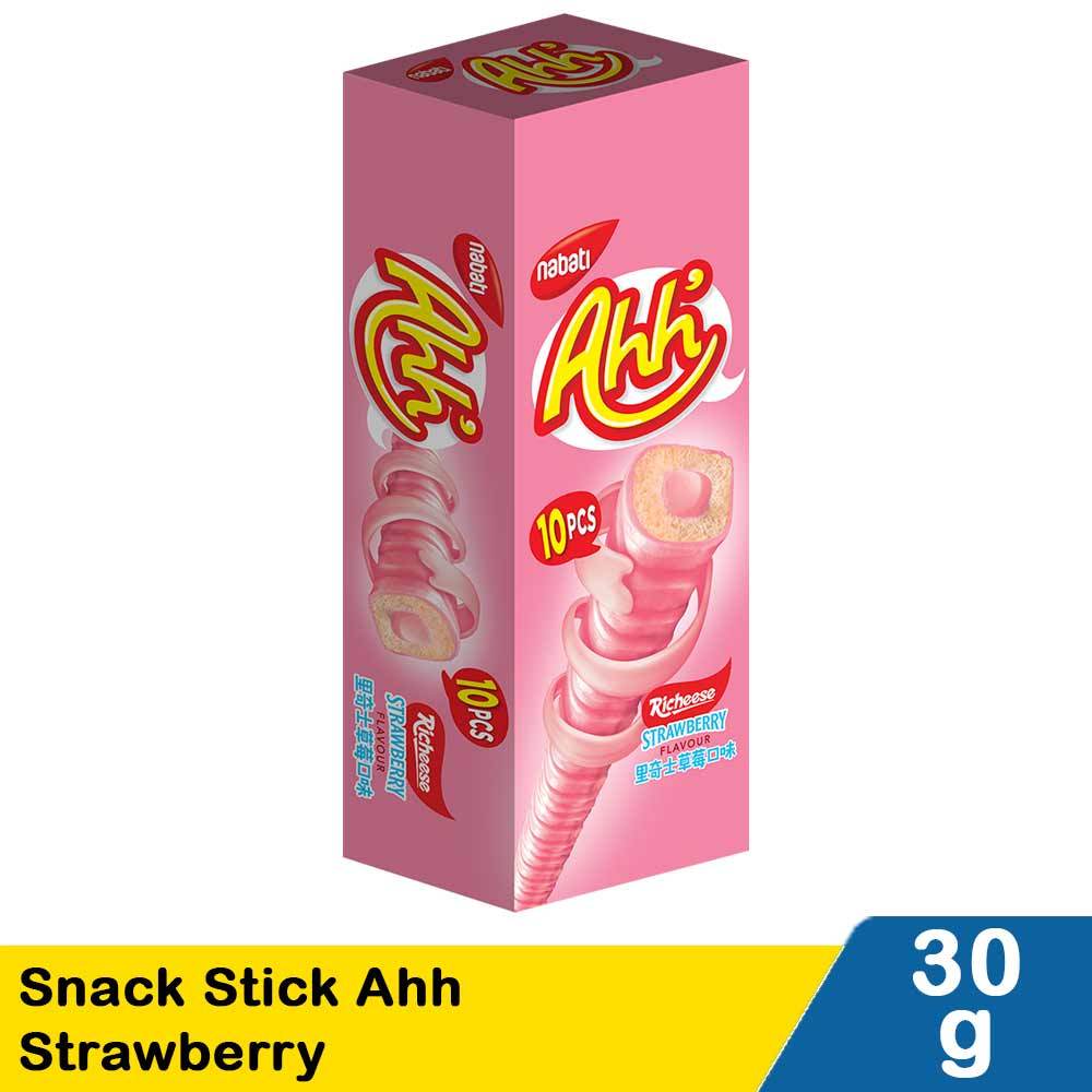 

Nabati Ahh Korean Goguma / Richeese / Cocopandan / Strawberry Isi 10's