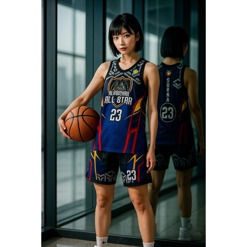 CUSTOM JERSEY BASKET SOLO / CUSTOM JERSEY BASKET Satuan Desain 12