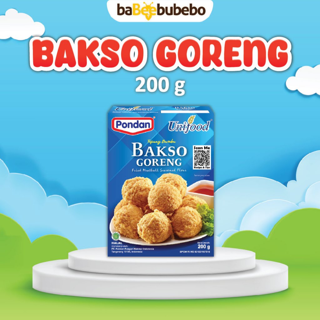 

Pondan Bakso Goreng 200g Basreng Bakso Ayam Udang