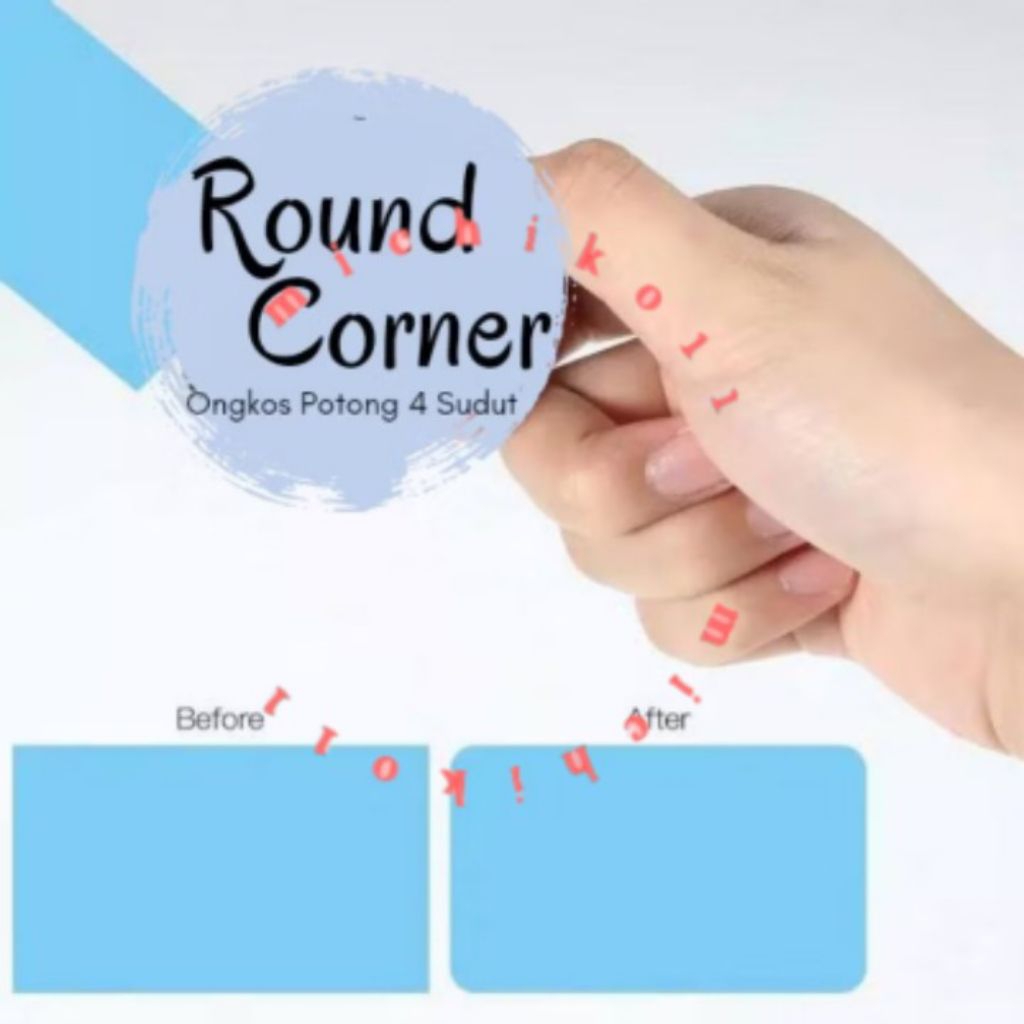 

Ongkos Potong Sudut Kertas