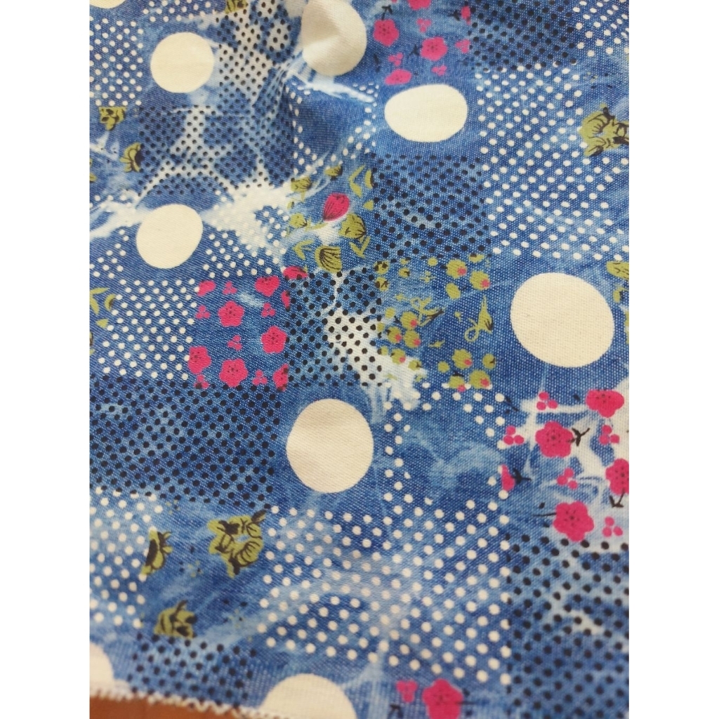 kain katun denim premium  - kain katun denim - kemeja - dress - gamis - kain katun denim korea