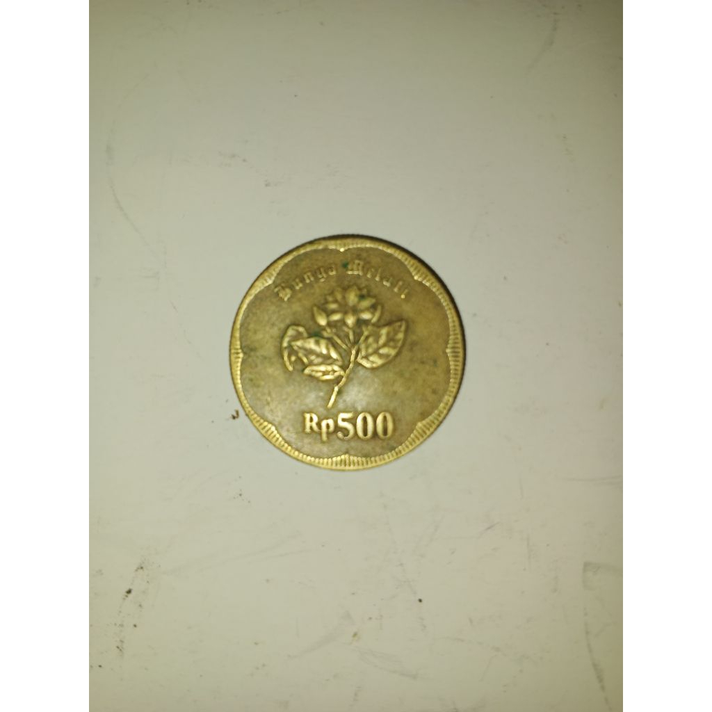 Koin Gambar Melati 500rupiah