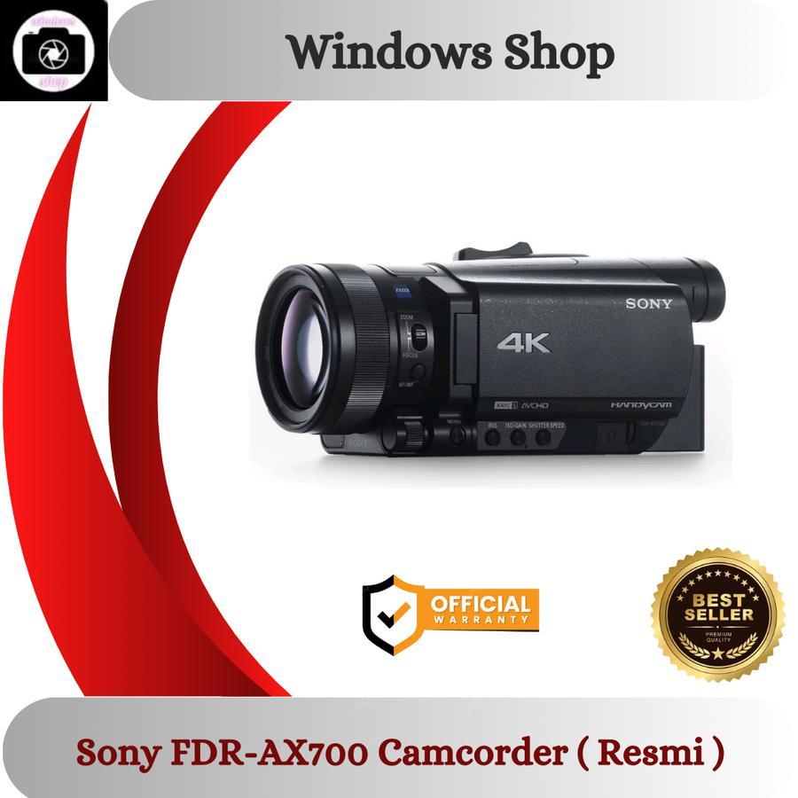 Sony FDR-AX700 4k HDR Camcorder Resmi / Camcorder / Handycam / Resmi Sony
