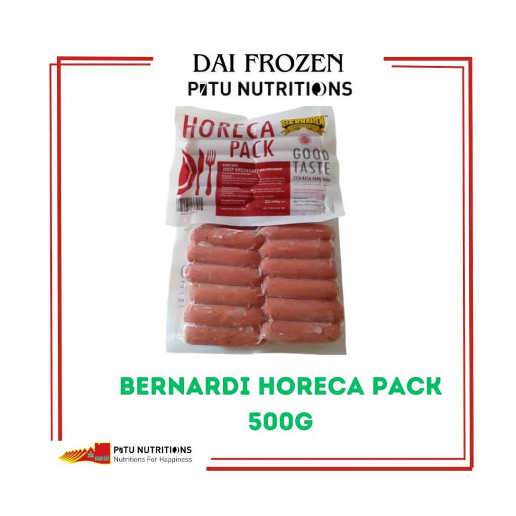 

Horeca Sosis Horeca Bernardi 500hr / Sosis Bernardi