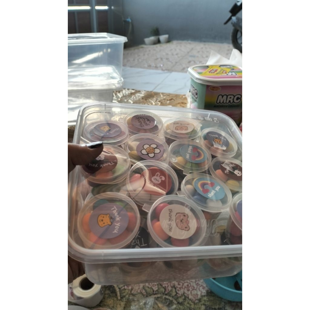 

Permen Biskuit bola coklat enak manis FREE BUBBLE WR