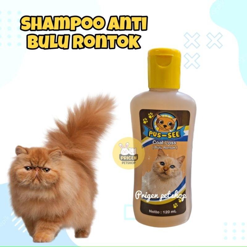 Shampoo Khusus Bulu Rontok Kucing - Shampoo Anti Rontok Kucing Anjing Kucing Musang