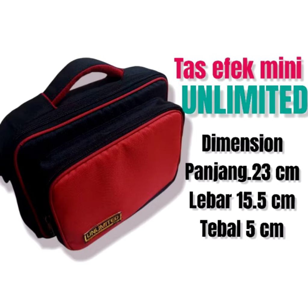 nux mg 300, zoom. g2. 1u , tas efek ukuran 23 x 16 x 6 cm