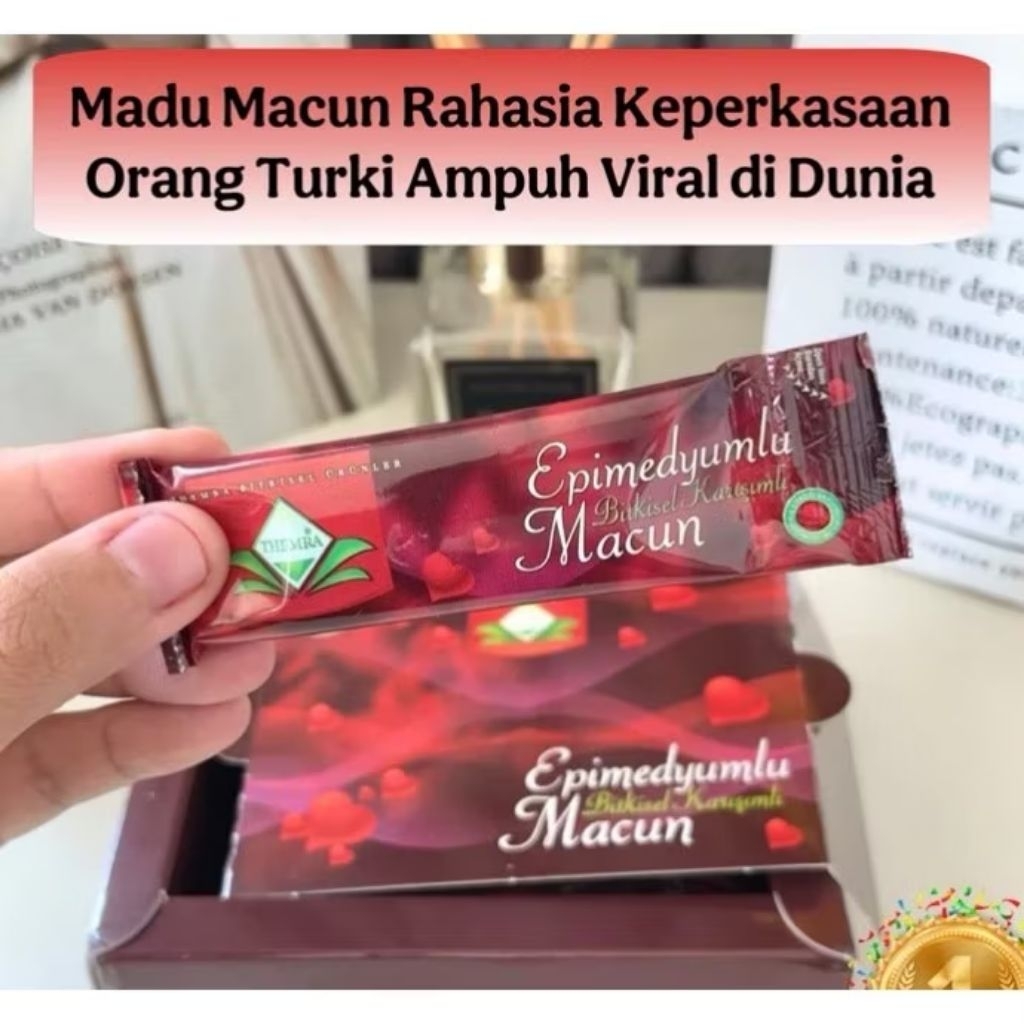 

Madu Macun Turki Epimedyumlu 12gr Per 1 Sachet