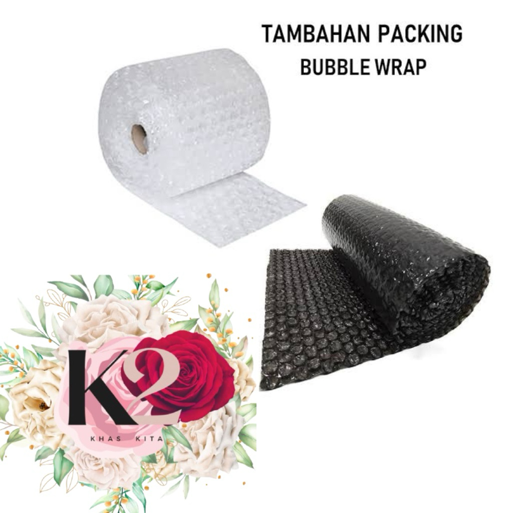 

Tambahan Bubble Wrab hanya Rp1000 saja