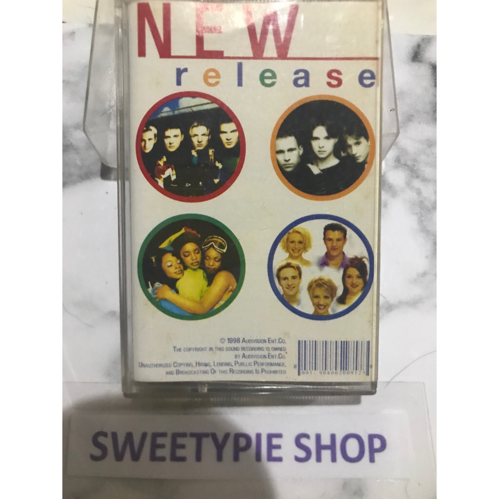 Kaset pita Jadul Kompilasi barat (Preloved/Bekas)