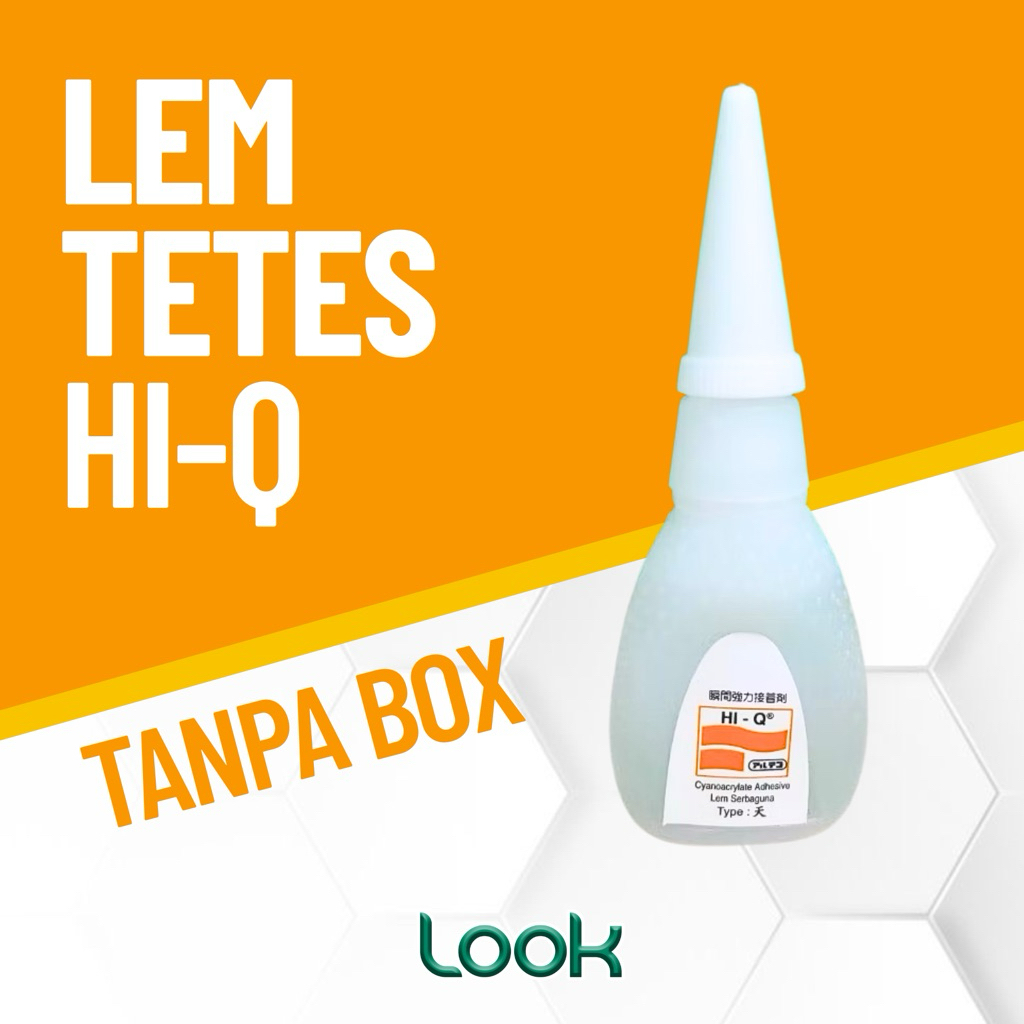 

Lem HI-Q | Lem Korea Serbaguna | Lem Tetes (Tanpa Box)