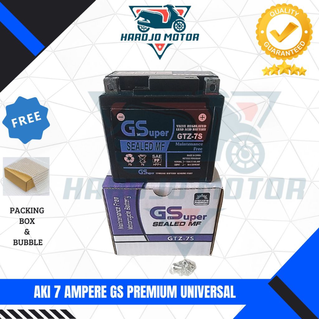 AKI 7 AMPERE GS PREMIUM UNIVERSAL