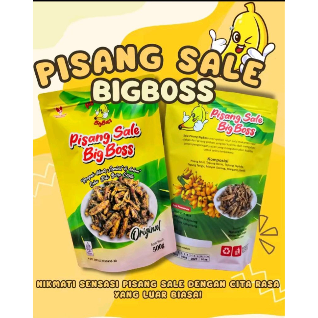 

Pisang Sale Kering Big Boss , Pisang sale , Big boss Pisang sale
