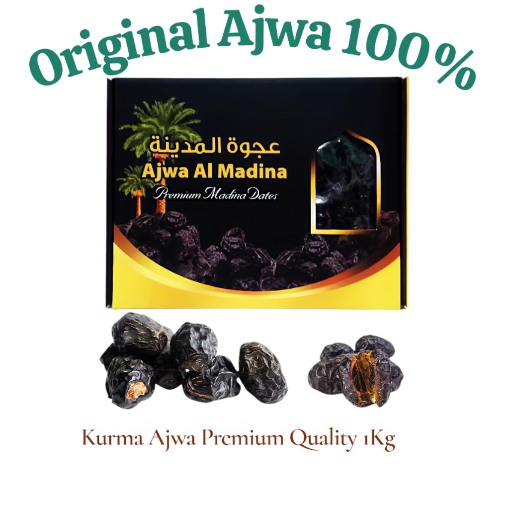 

Promo Kurma Ajwa 1 Kg#Kurma Nabi#Kurma Nazwa#Original