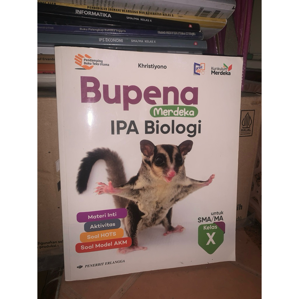 Buku bupena biologi kelas 10 kurikulum merdeka