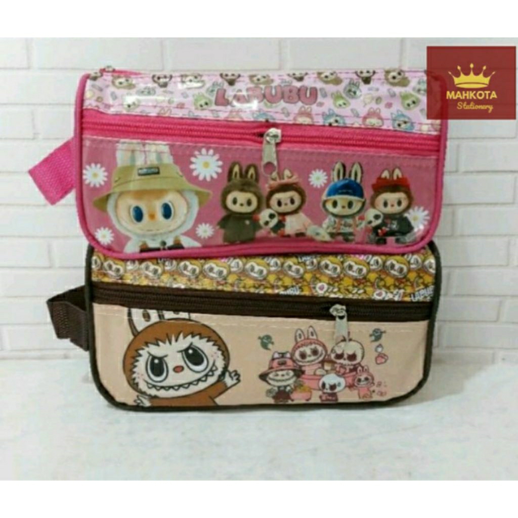 

Kotak Pensil Labubu/Kotak Pensil Kain Labubu