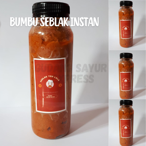 

Bumbu makanan masak seblak basah instan botol 250ml Bogor Murah