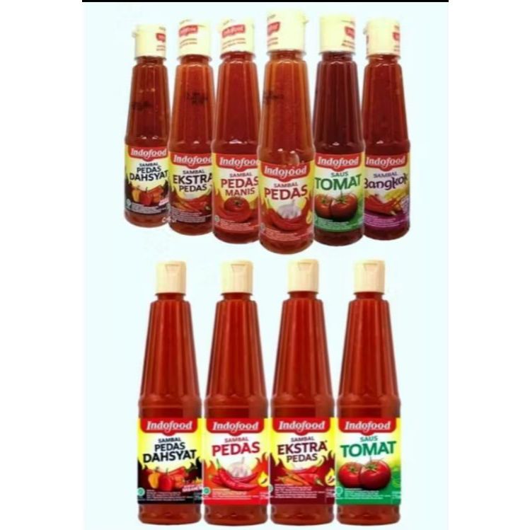 

Indofood Saus Sambal & Saus Tomat – Rasa Pedas & Gurih Khas Indonesia
