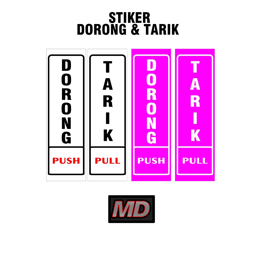 

STIKER DORONG & TARIK PINTU (LAMINASI GLOSY)