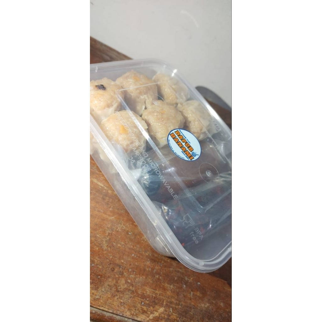 

Frozen Dimsum Ayam Enak Full Daging isi 10pcs || FREE chili oil & Saus Asam Manis Pedas