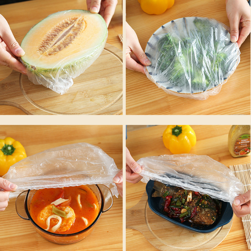 BG-SKIN Wrap karet Plastik PENUTUP Pelindung Makanan Buah Food Plastic Wrap / Plastik Wrapping Pembu