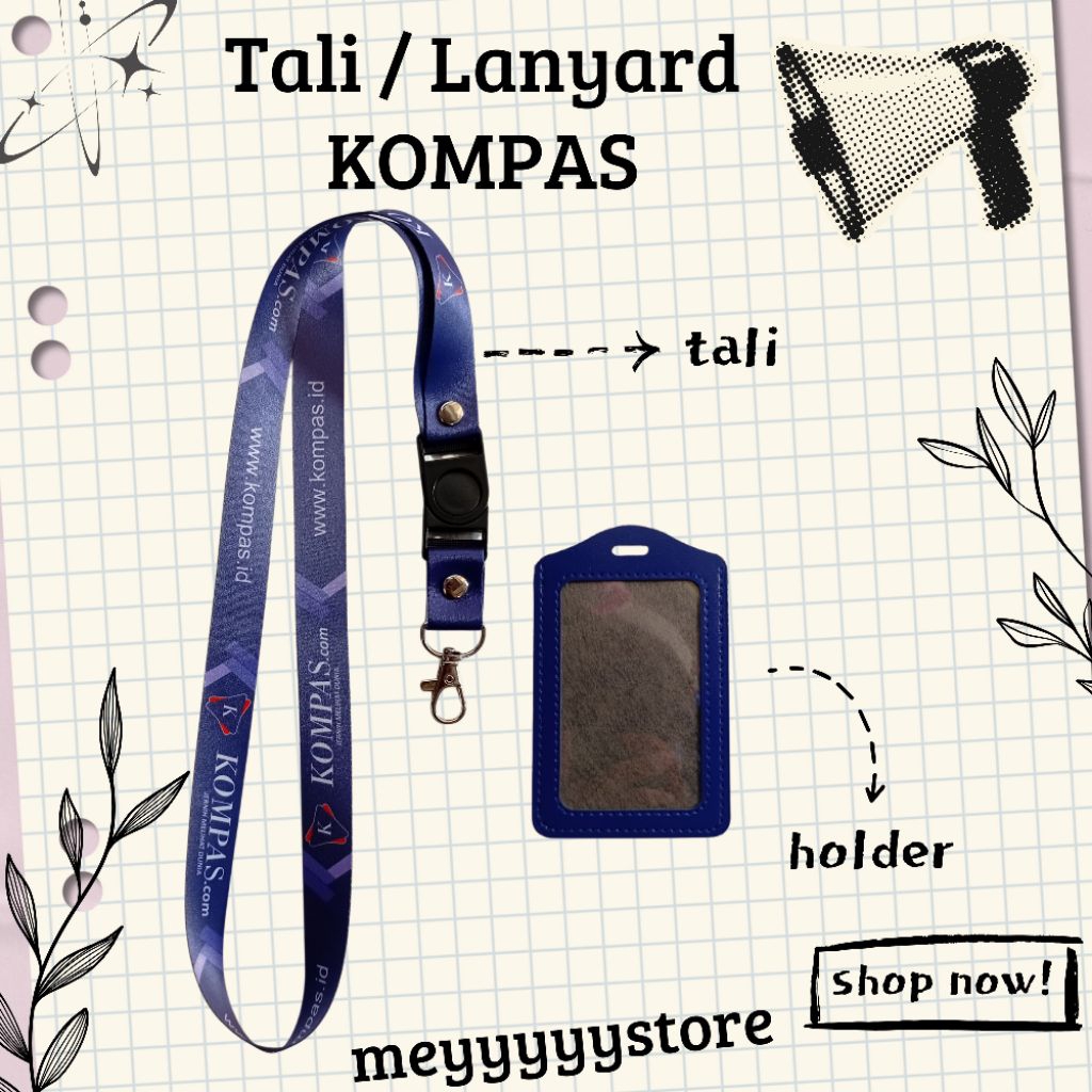 

READYYY Tali / Lanyard KOMPAS Baru TERMURAHHH [READY STOCK]