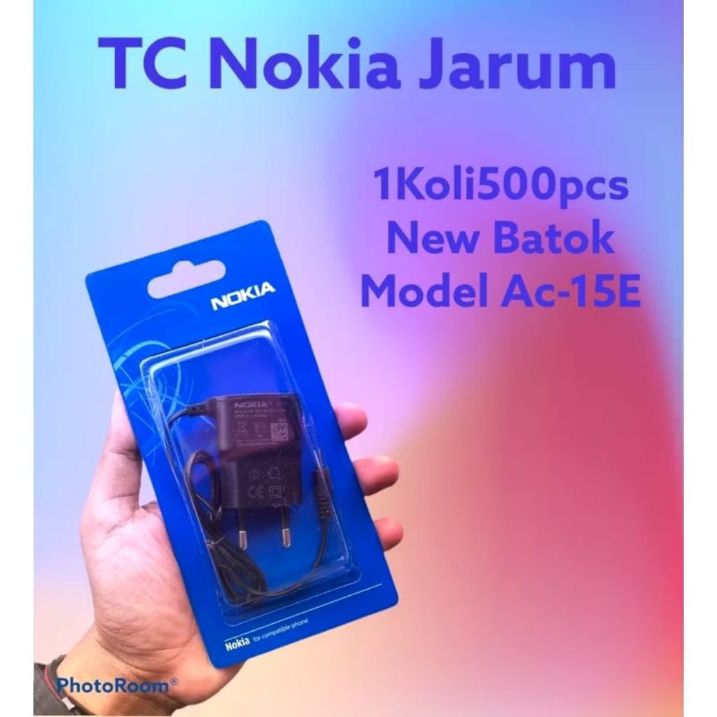 CASAN CHARGER NOKIA ORIGINAL COLOKAN KECIL HP JADUL/HP LAMA