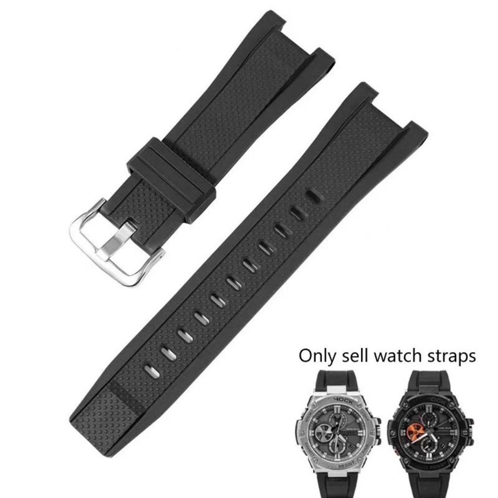 Strap Tali Jam Rodan 8001 Tali Karet Jam Tangan Rodan 8001 Hitam