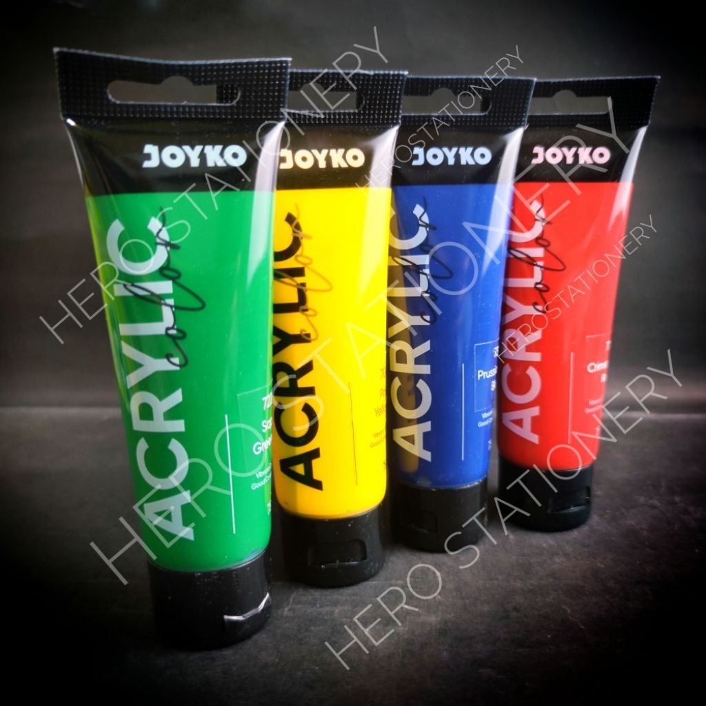 

Cat acrylic akrilik joyko tube 75 ml warna merah kuning hijau biru ACC-B75 75ML