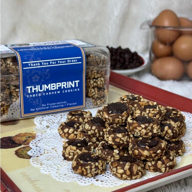 

Kue Kering Thumbprint Mede Cookies Premium Butter Homemade by RaMaChef