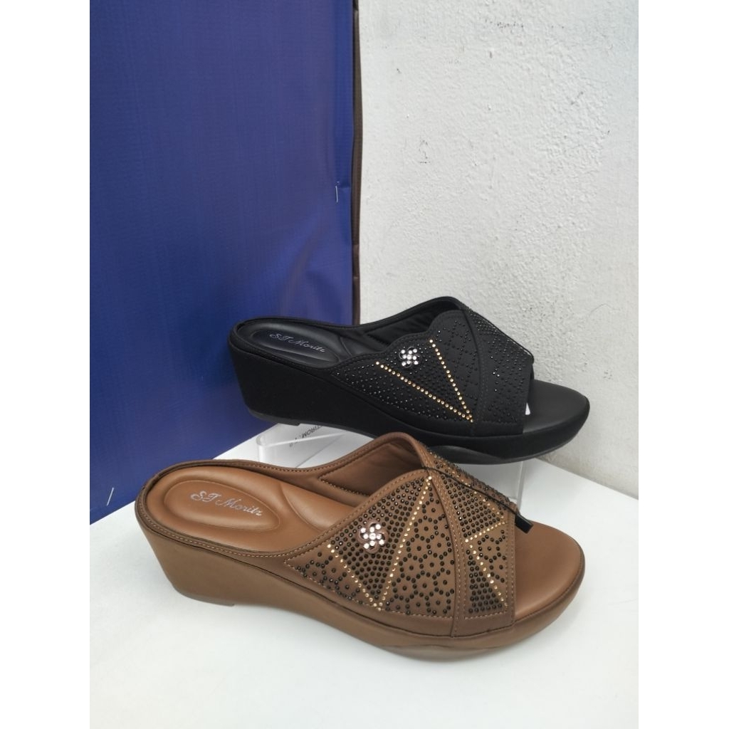 SENDAL WEDGES WANITA ST MORITZ