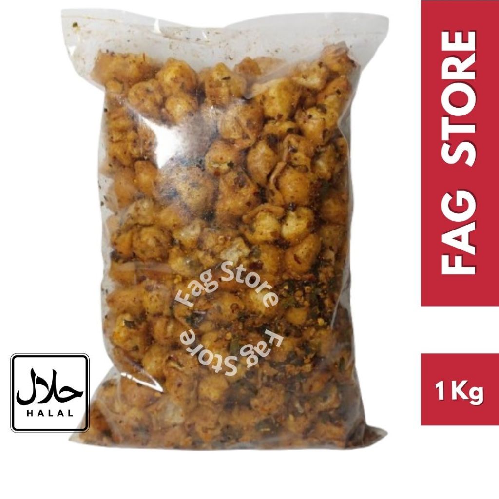 

Siomay kering mini pedas daun jeruk 1kg