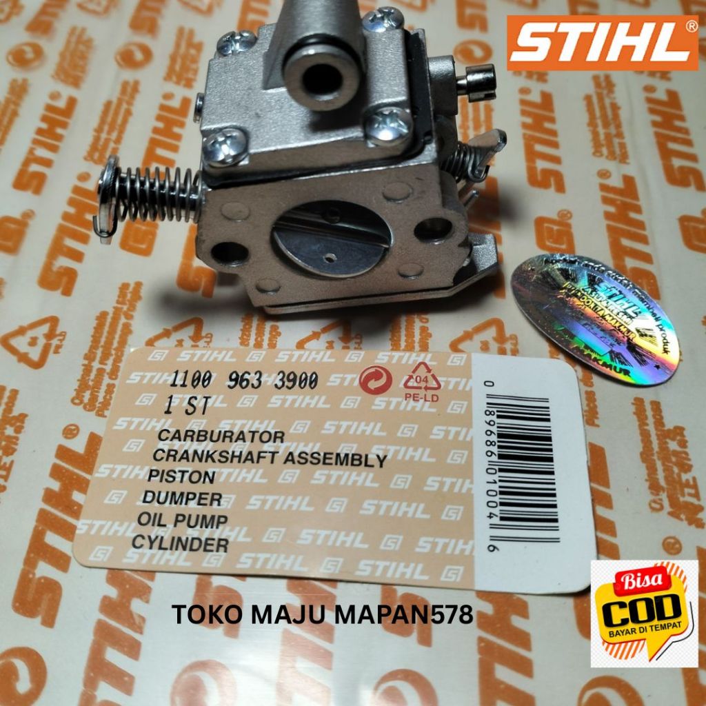 karburator senso sthil ms170/180 sthil senso gergaji kayu