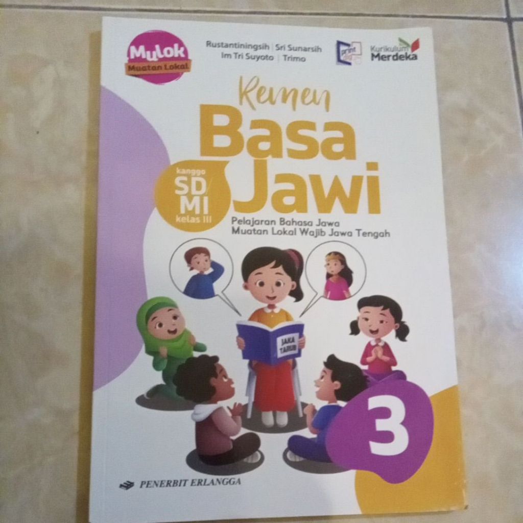 Remen basa jawi kurmer untuk sd/Mi kelas 3