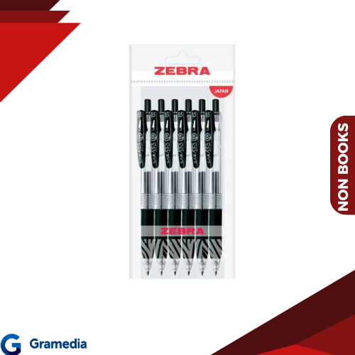 

Gramedia Medan - ZEBRA SARASA CLIP 05 BLACK SET 6 PCS
