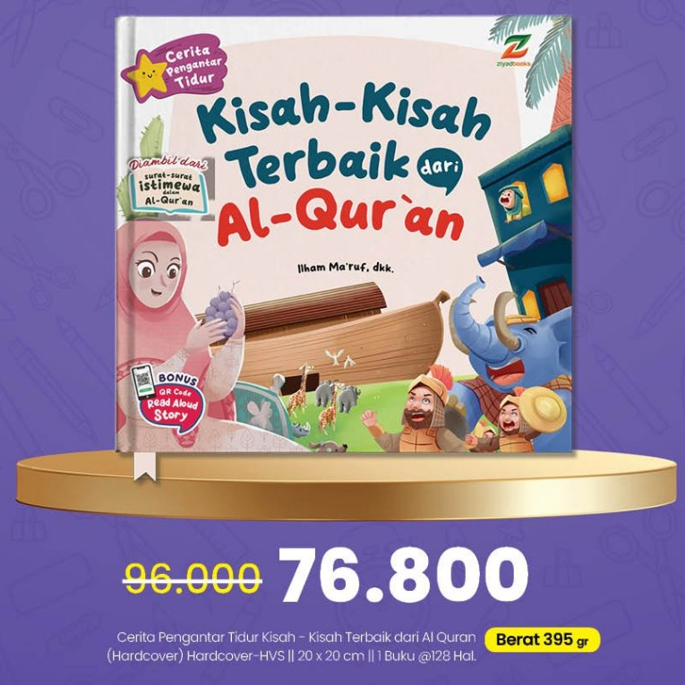 Ziyadbooks - Buku Cerita  - Kisah- Kisah Terbaik dari Al Quran