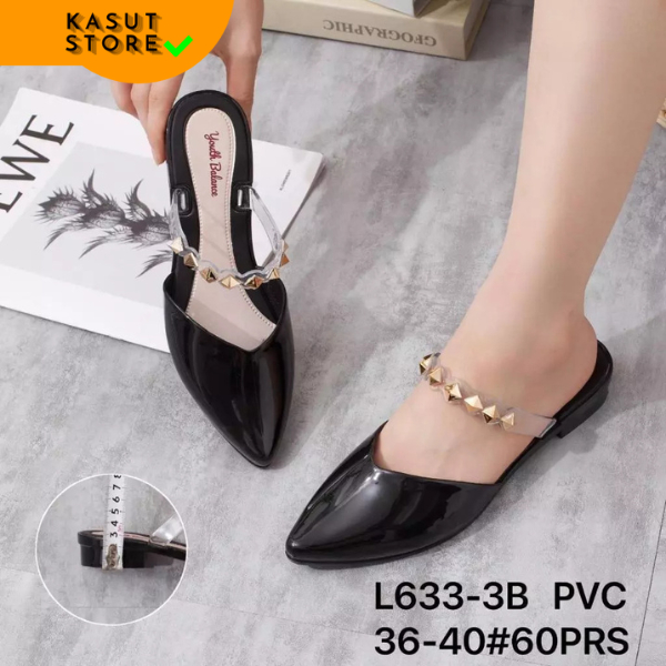 PANSUS WANITA KARET JELLY MOTIF PIRAMID L633