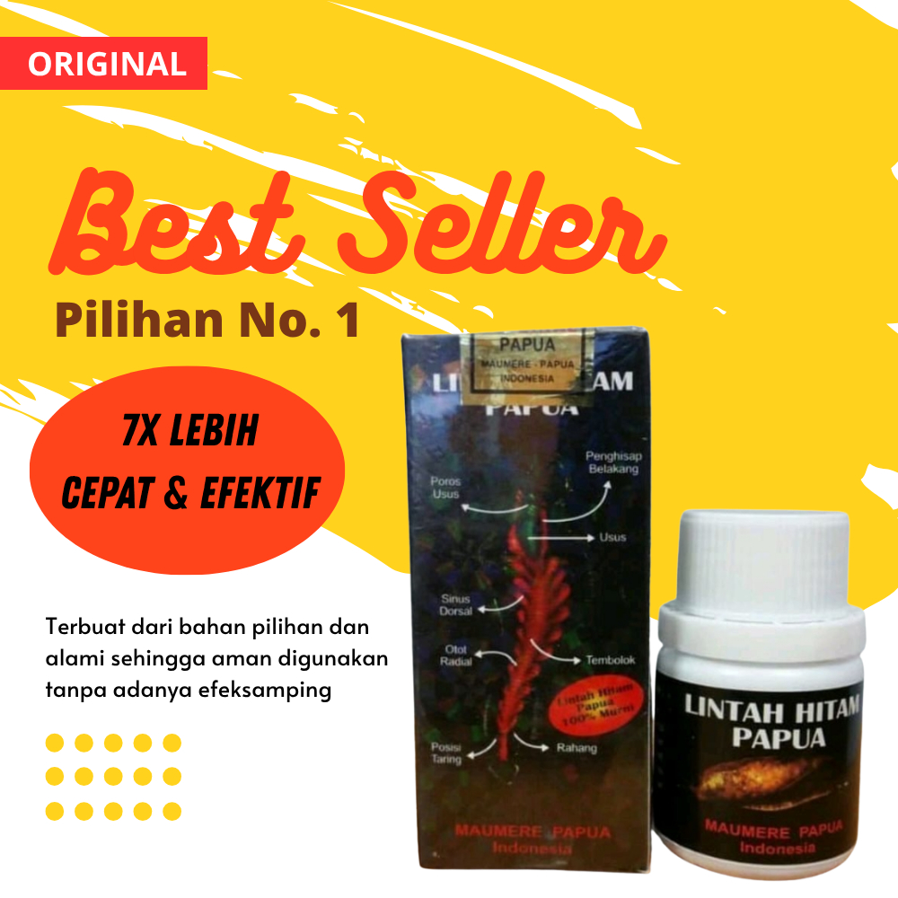 MINYAK LINTAH HITAM ASLI DARI PAPUA ORIGINAL 60 ML