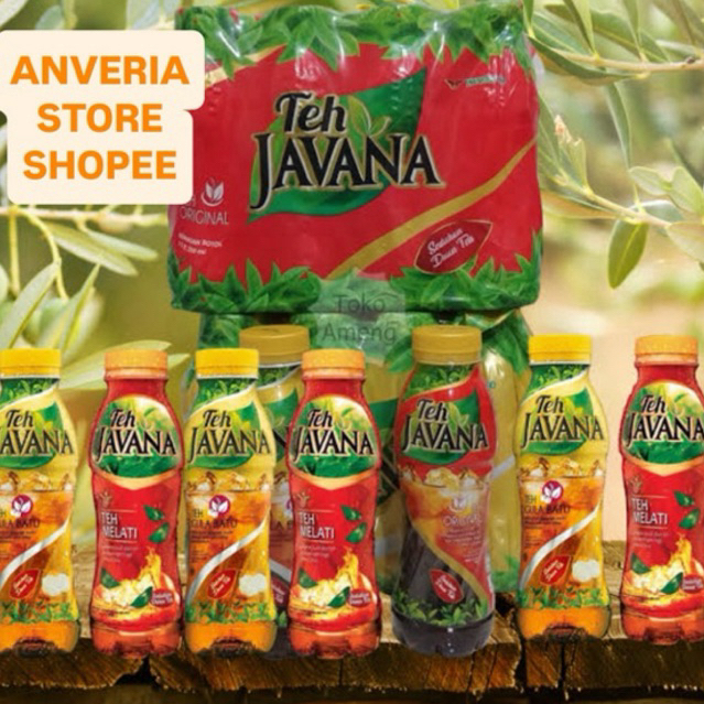 

TERMURAH!!TEH JAVANA ORIGINAL & GULA BATU@350ML(12pcs/karton)