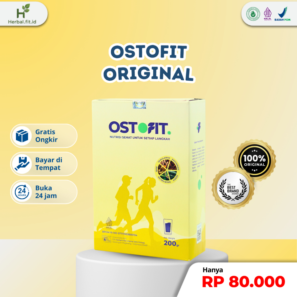 

OSTOFIT ORIGINAL - Susu Herbal Atasi Nyeri Lutut dan Sendi Dengan 100% Bahan Alami